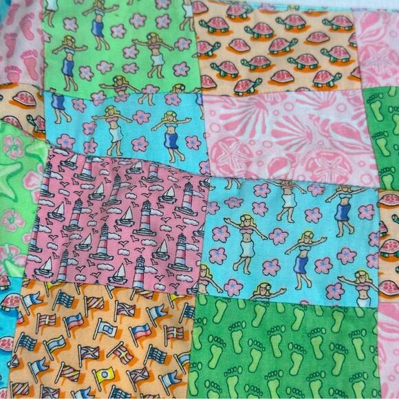 Vineyard Vines Patchwork Nautical Beach Themed Skirt - Picture 4 of 9